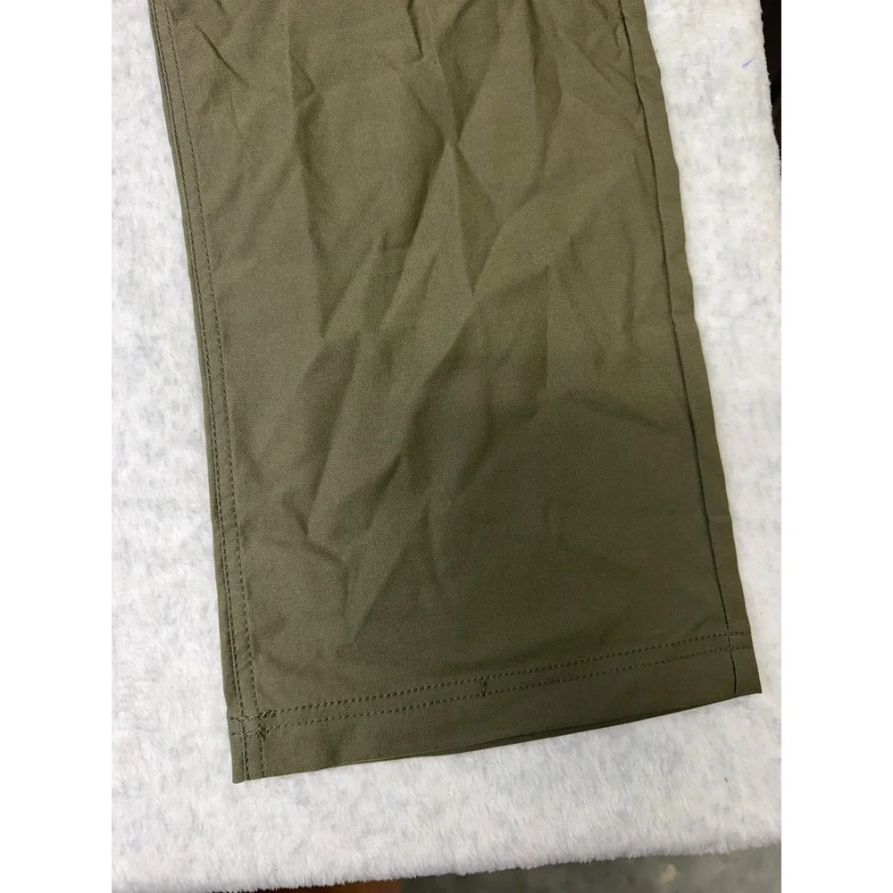 Prana Brion‎ Slim Pant II Slate Green Mens 42x30 ReZion Recycled Nylon 1965551